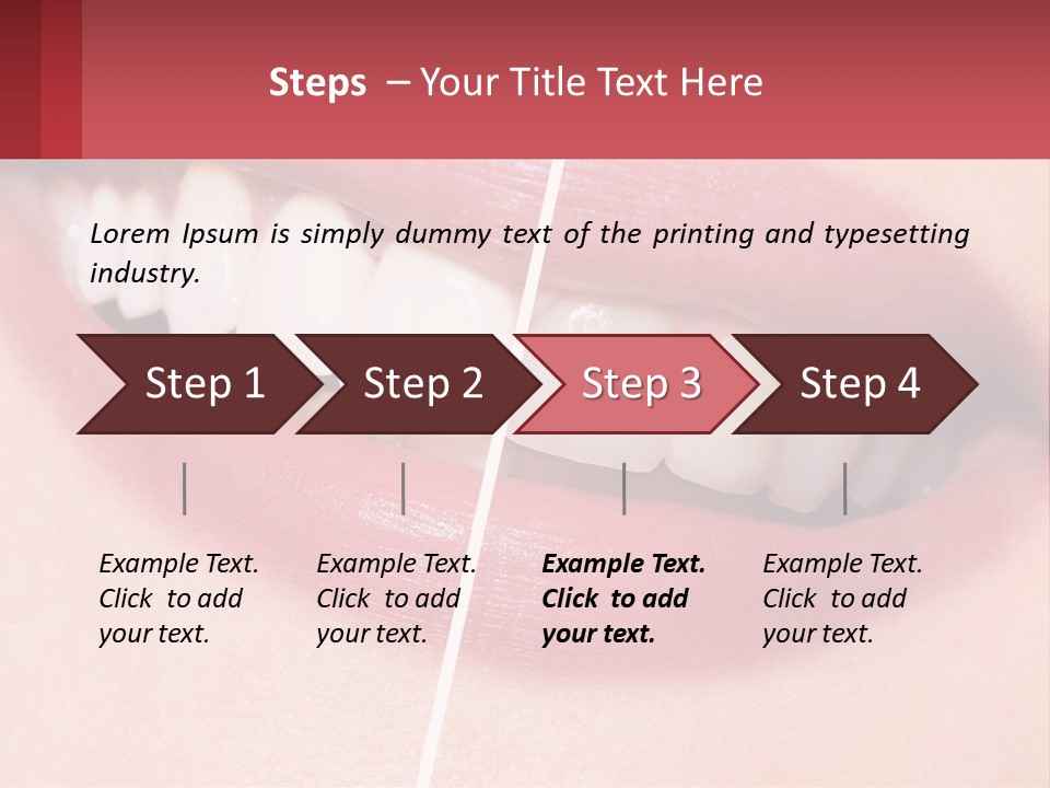 Teeth Whitening PowerPoint Template