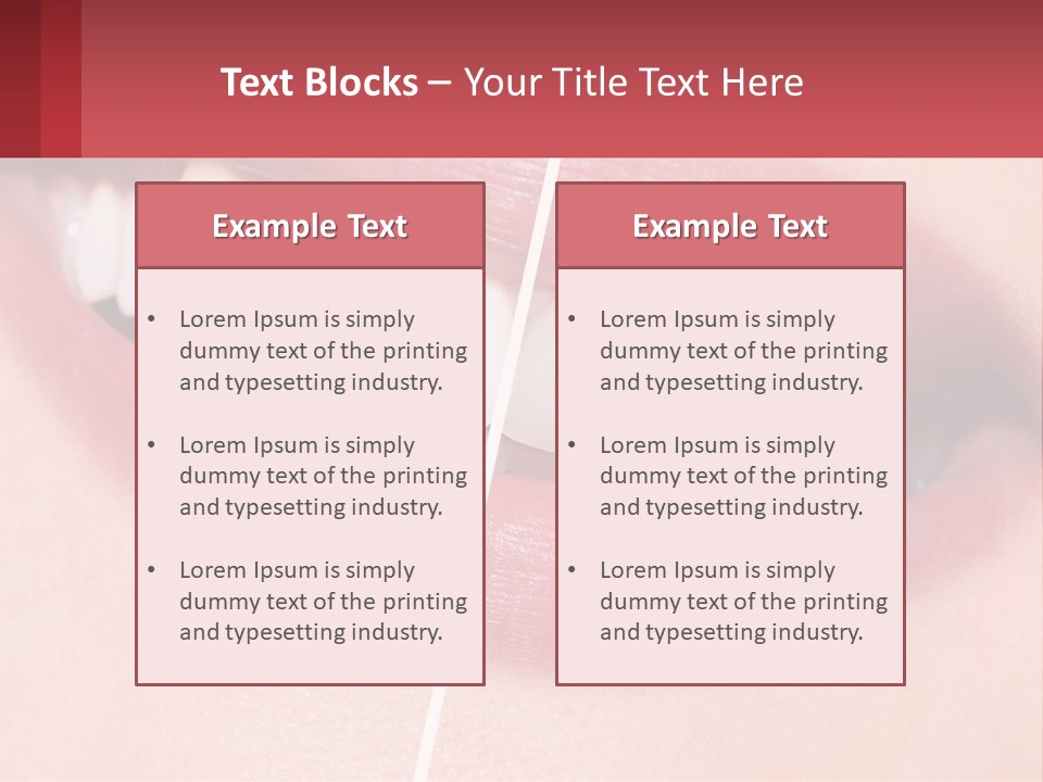 Teeth Whitening PowerPoint Template