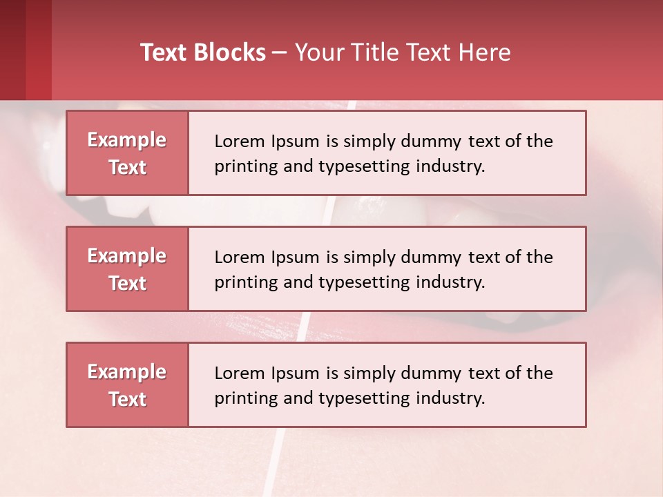 Teeth Whitening PowerPoint Template