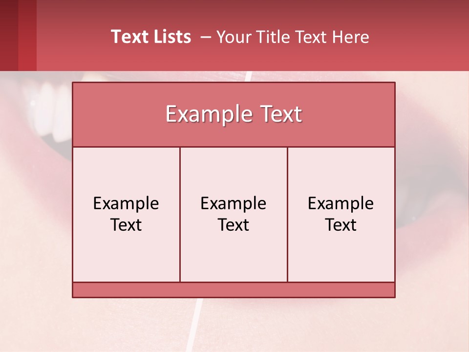 Teeth Whitening PowerPoint Template