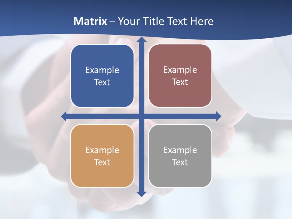 Handshake PowerPoint Template