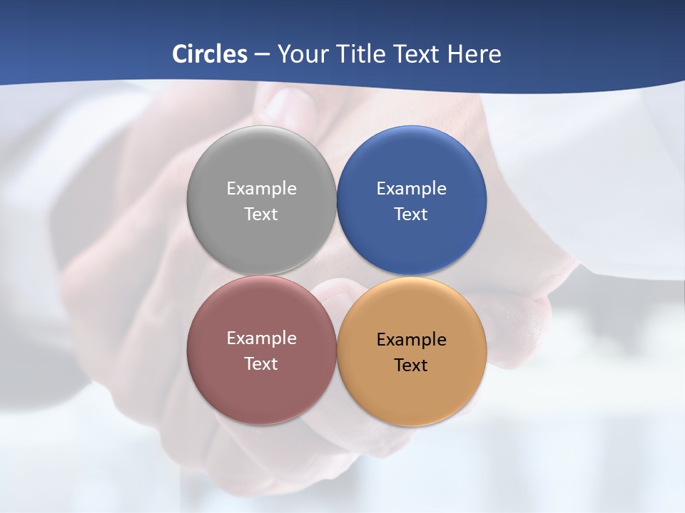 Handshake PowerPoint Template