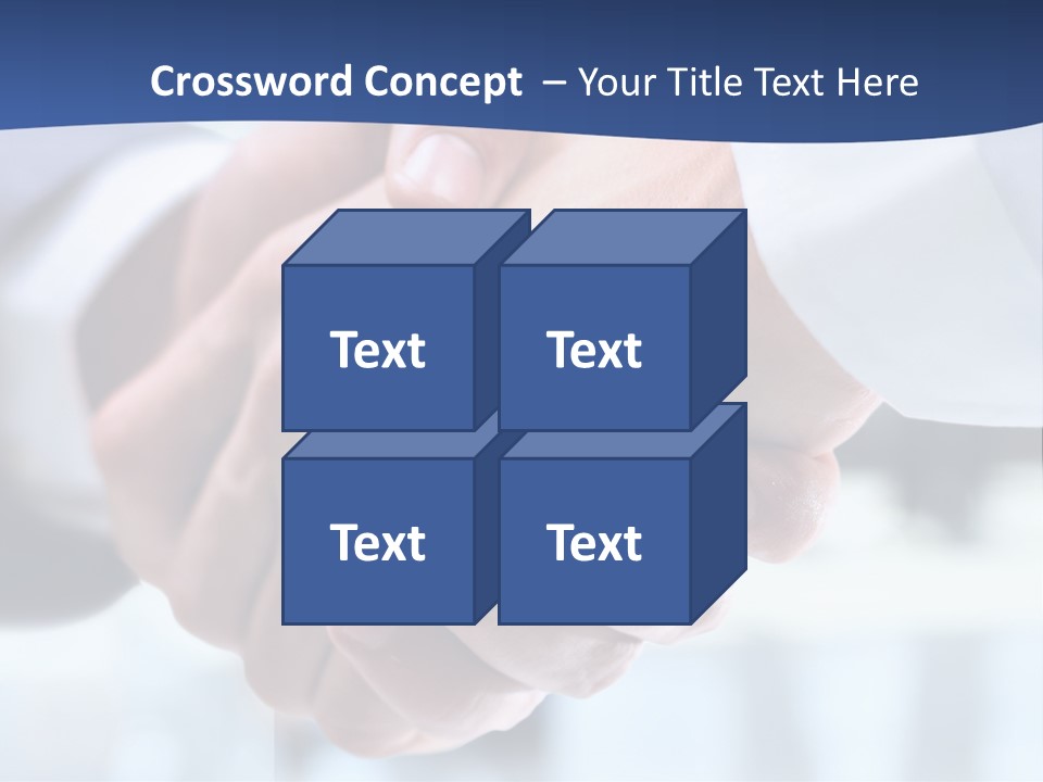 Handshake PowerPoint Template