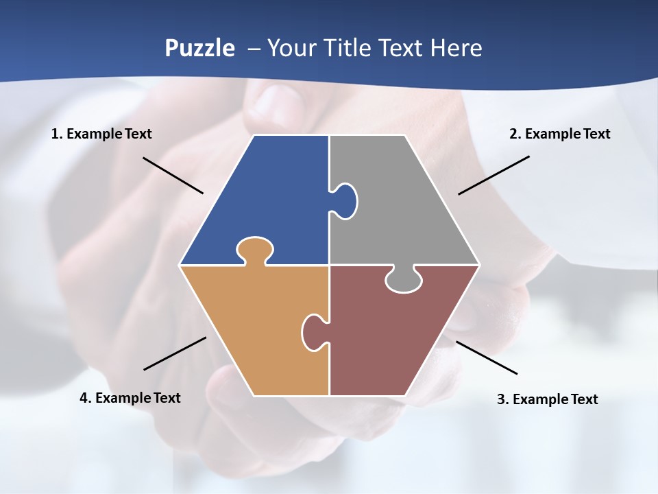 Handshake PowerPoint Template