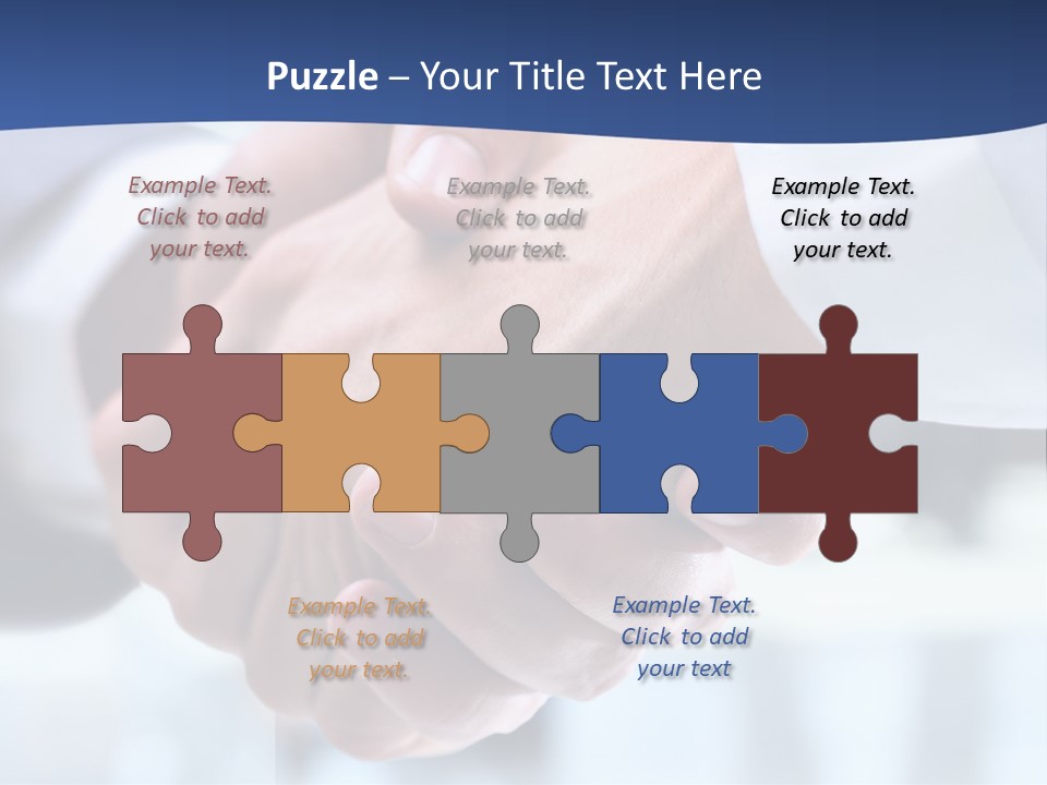 Handshake PowerPoint Template