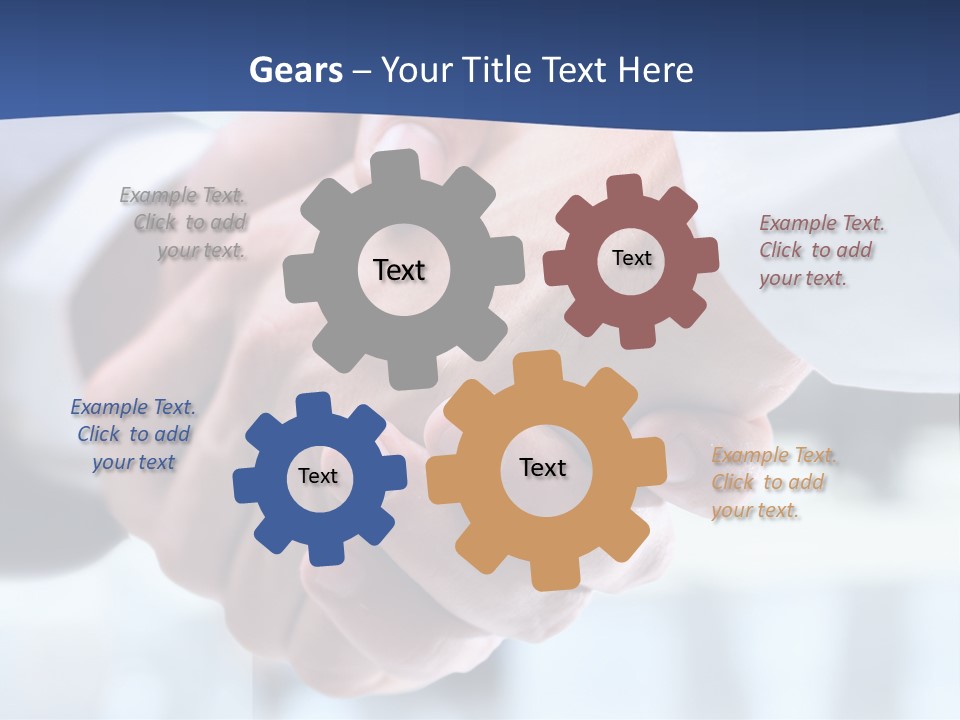 Handshake PowerPoint Template