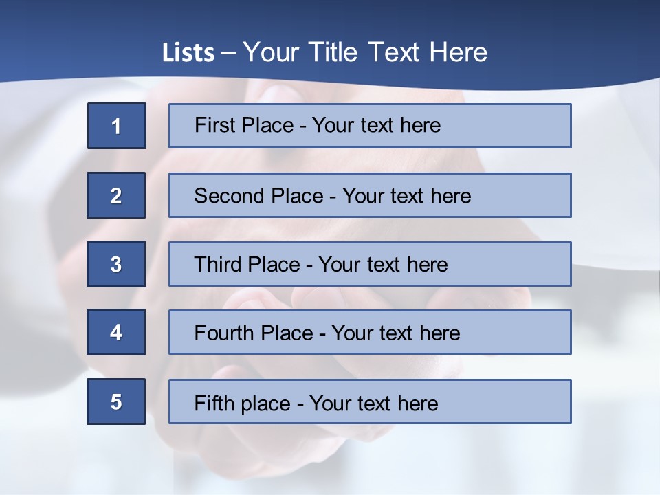 Handshake PowerPoint Template