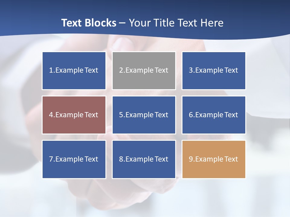 Handshake PowerPoint Template
