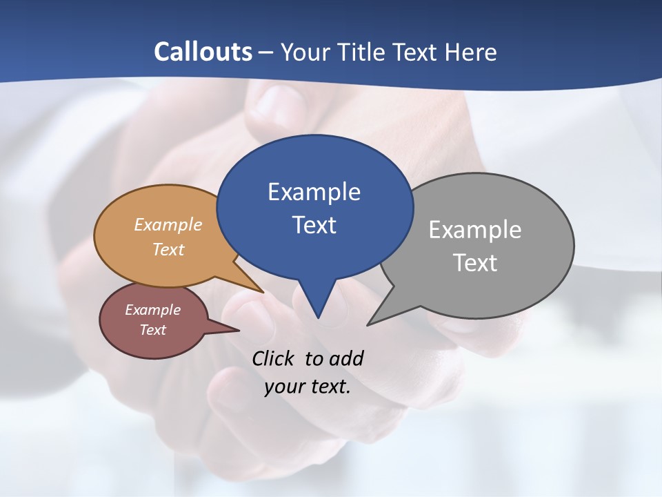 Handshake PowerPoint Template
