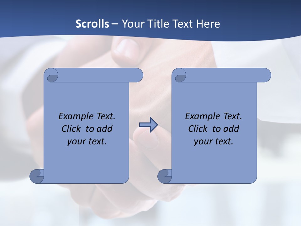 Handshake PowerPoint Template