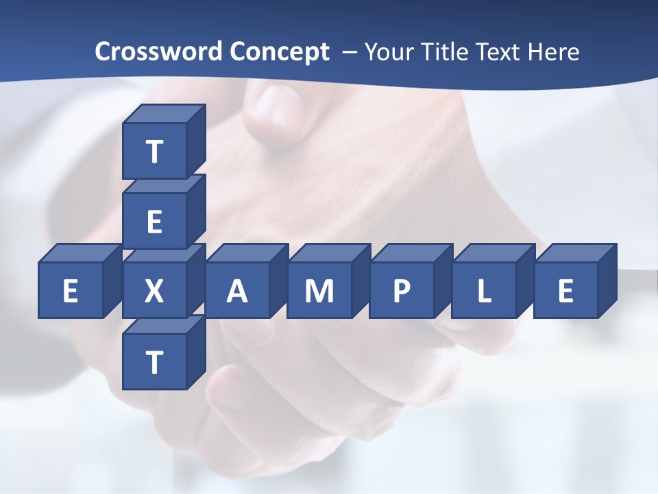 Handshake PowerPoint Template