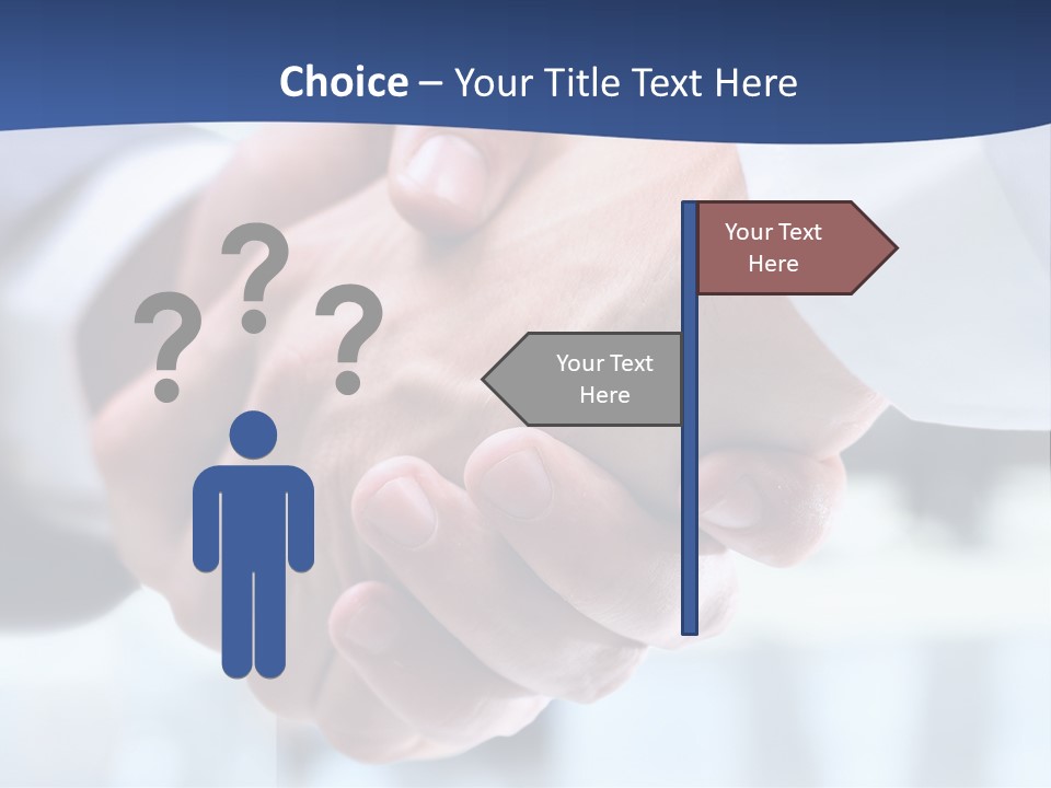 Handshake PowerPoint Template