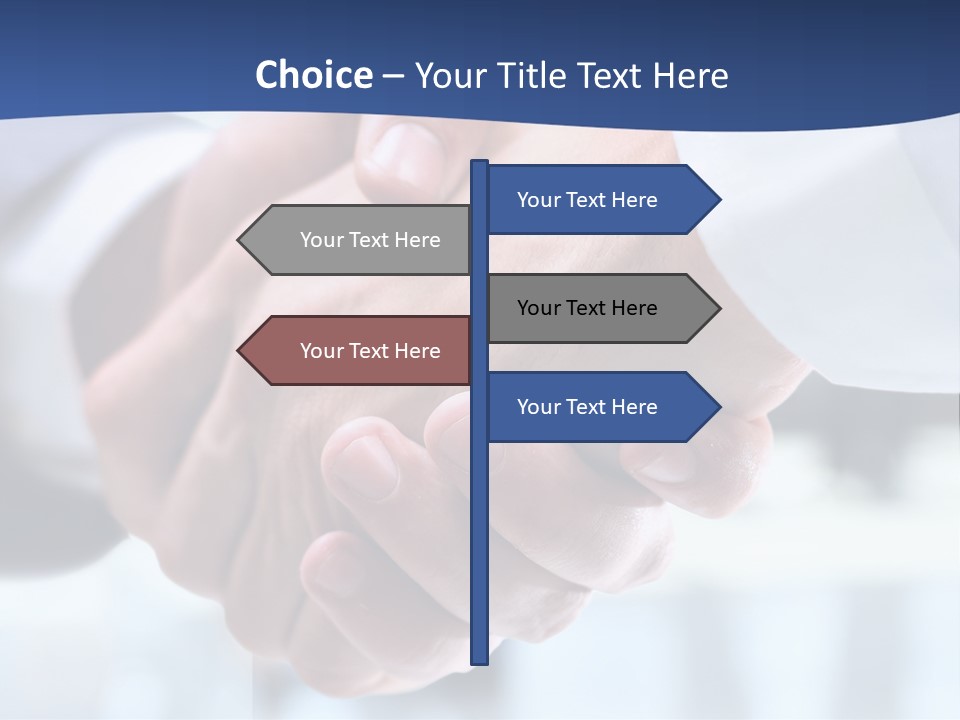 Handshake PowerPoint Template