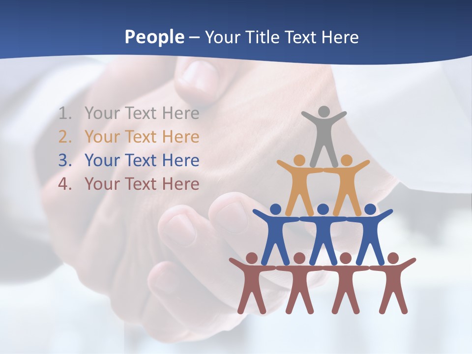 Handshake PowerPoint Template