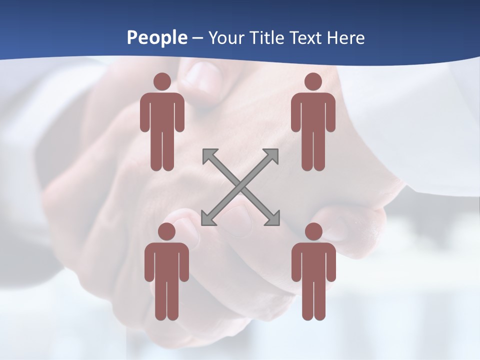 Handshake PowerPoint Template