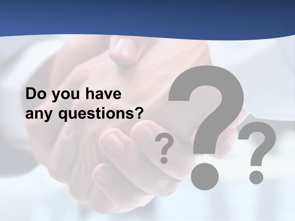 Handshake PowerPoint Template