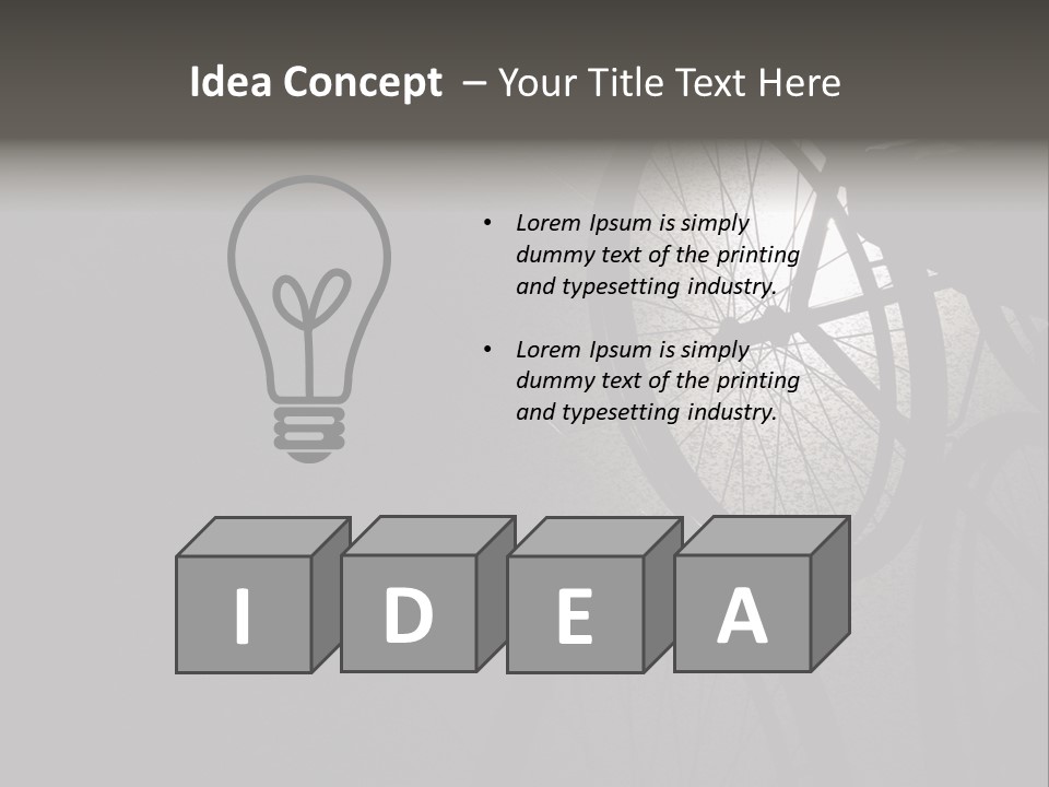 Wheelchair PowerPoint Template