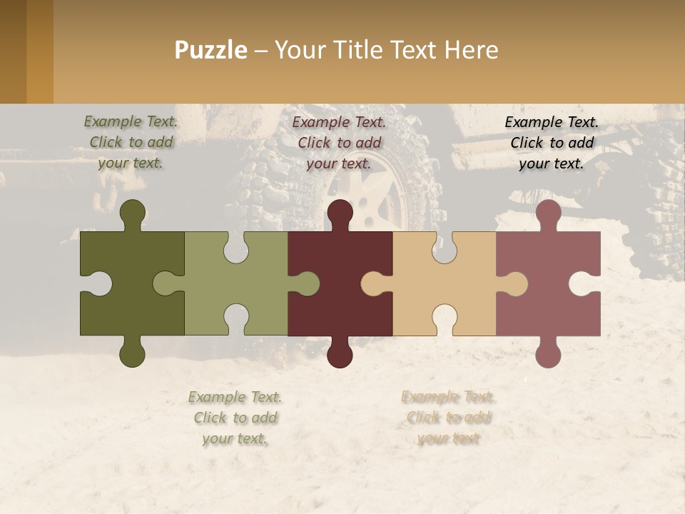 Everywhere Passage Jeep PowerPoint Template