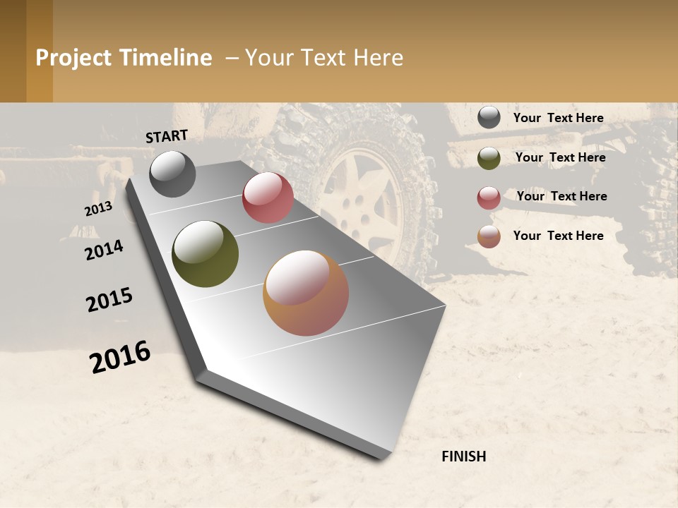 Everywhere Passage Jeep PowerPoint Template