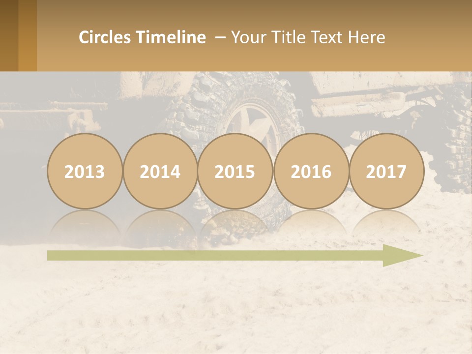 Everywhere Passage Jeep PowerPoint Template