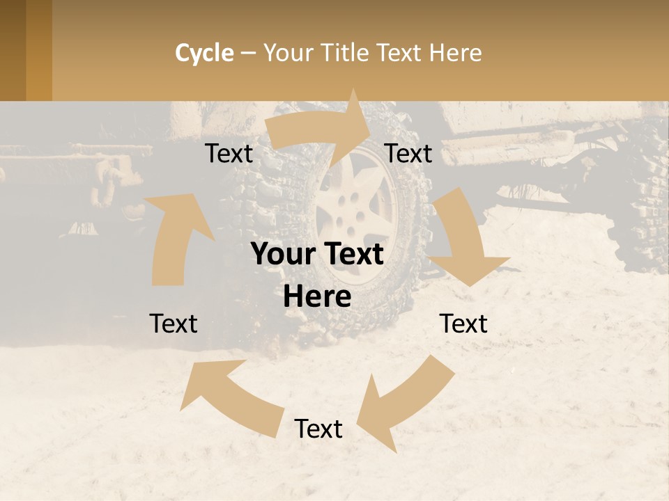 Everywhere Passage Jeep PowerPoint Template