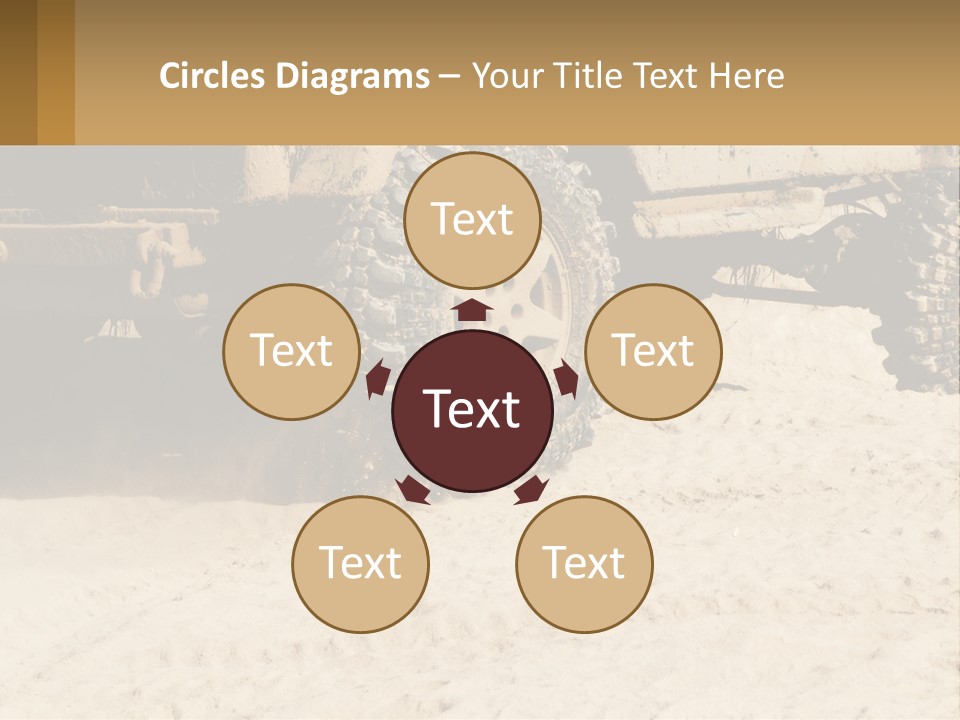 Everywhere Passage Jeep PowerPoint Template