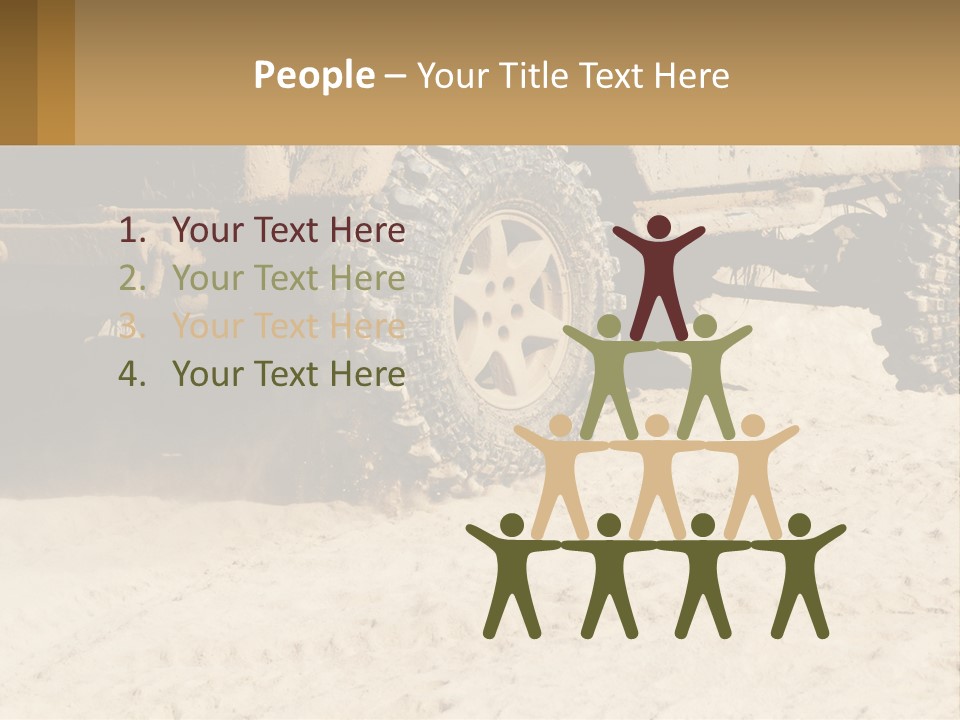 Everywhere Passage Jeep PowerPoint Template