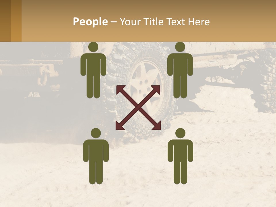 Everywhere Passage Jeep PowerPoint Template