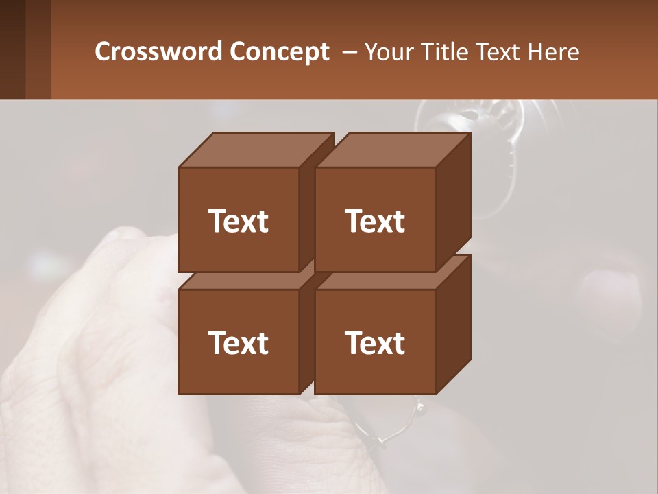 Jewelry Work PowerPoint Template