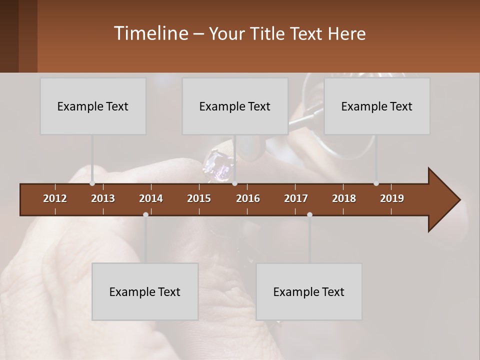 Jewelry Work PowerPoint Template