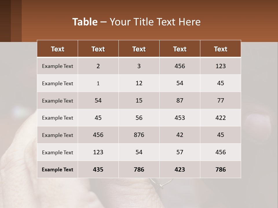 Jewelry Work PowerPoint Template