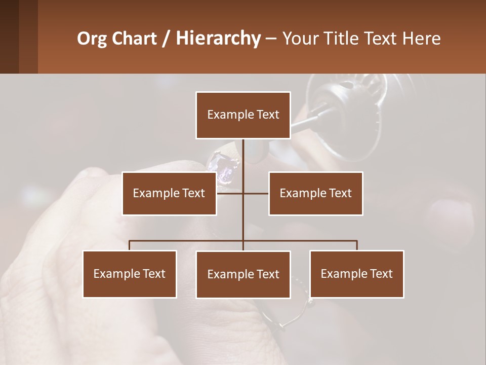 Jewelry Work PowerPoint Template