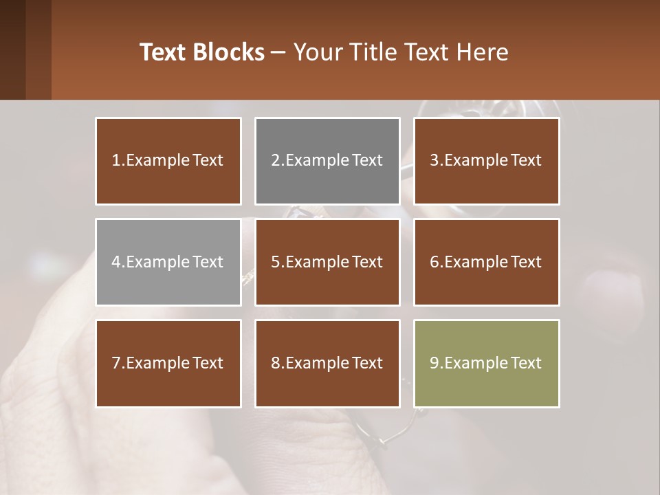 Jewelry Work PowerPoint Template