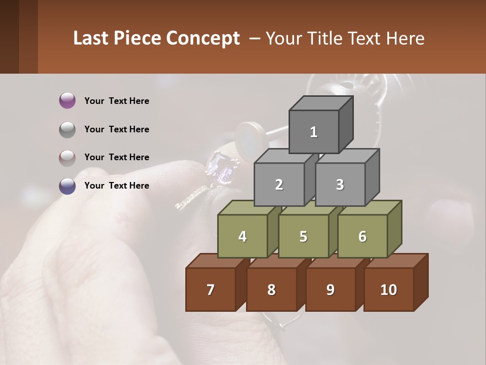 Jewelry Work PowerPoint Template