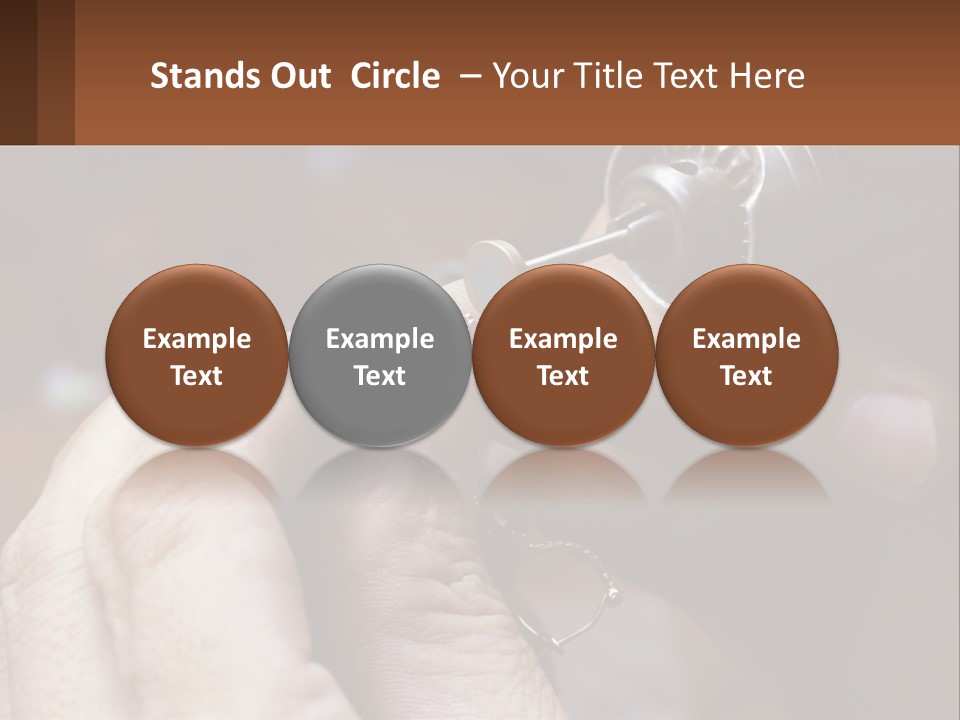 Jewelry Work PowerPoint Template