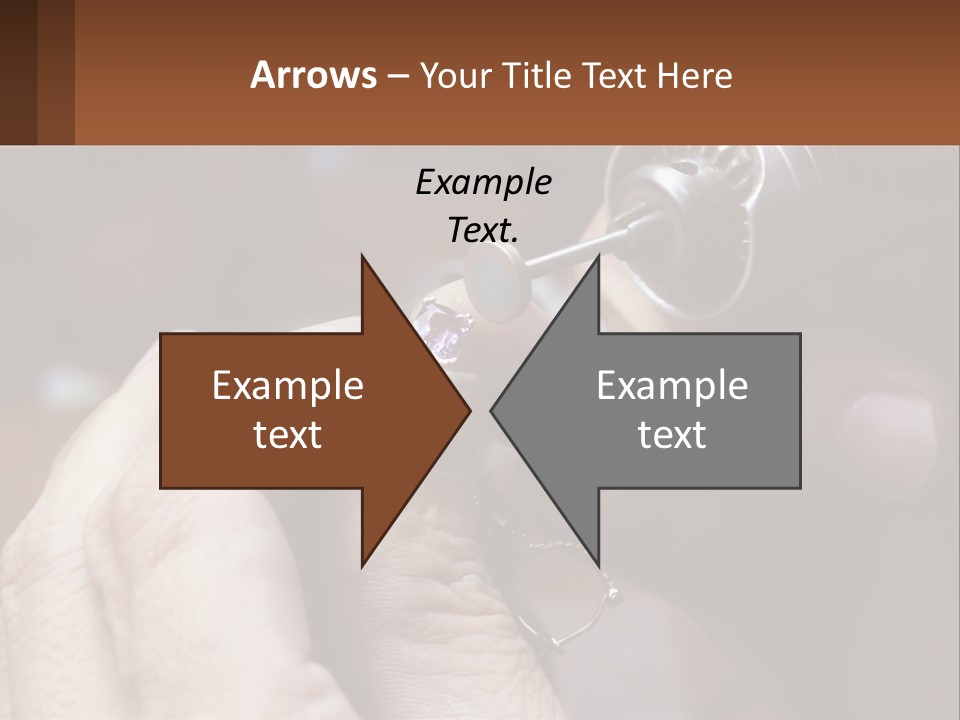 Jewelry Work PowerPoint Template