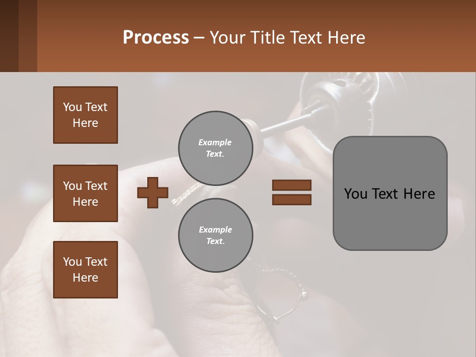 Jewelry Work PowerPoint Template