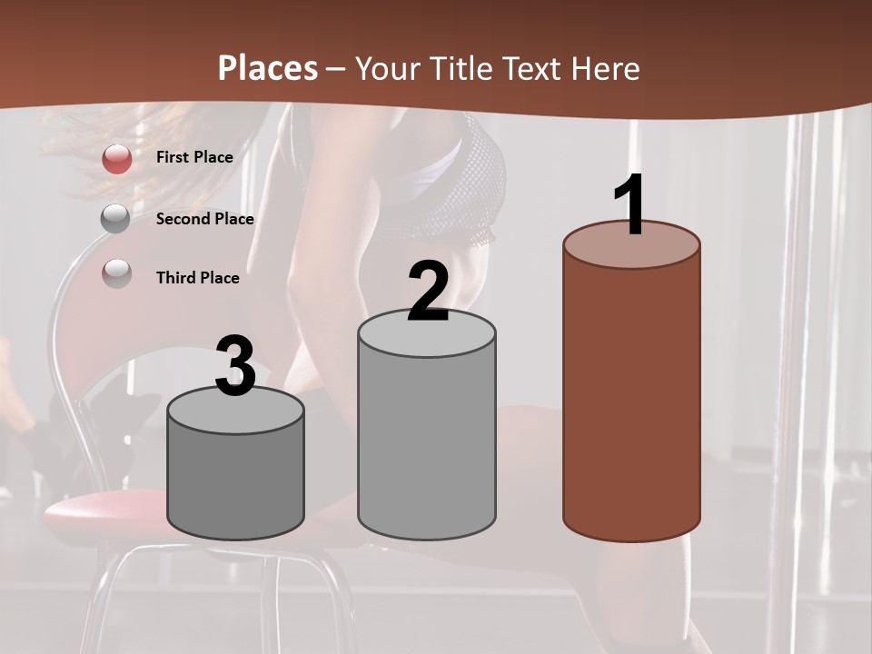 Girl Dancer PowerPoint Template