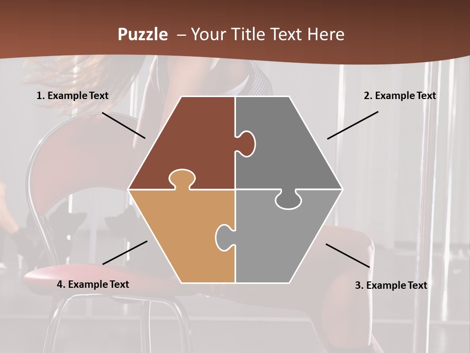 Girl Dancer PowerPoint Template