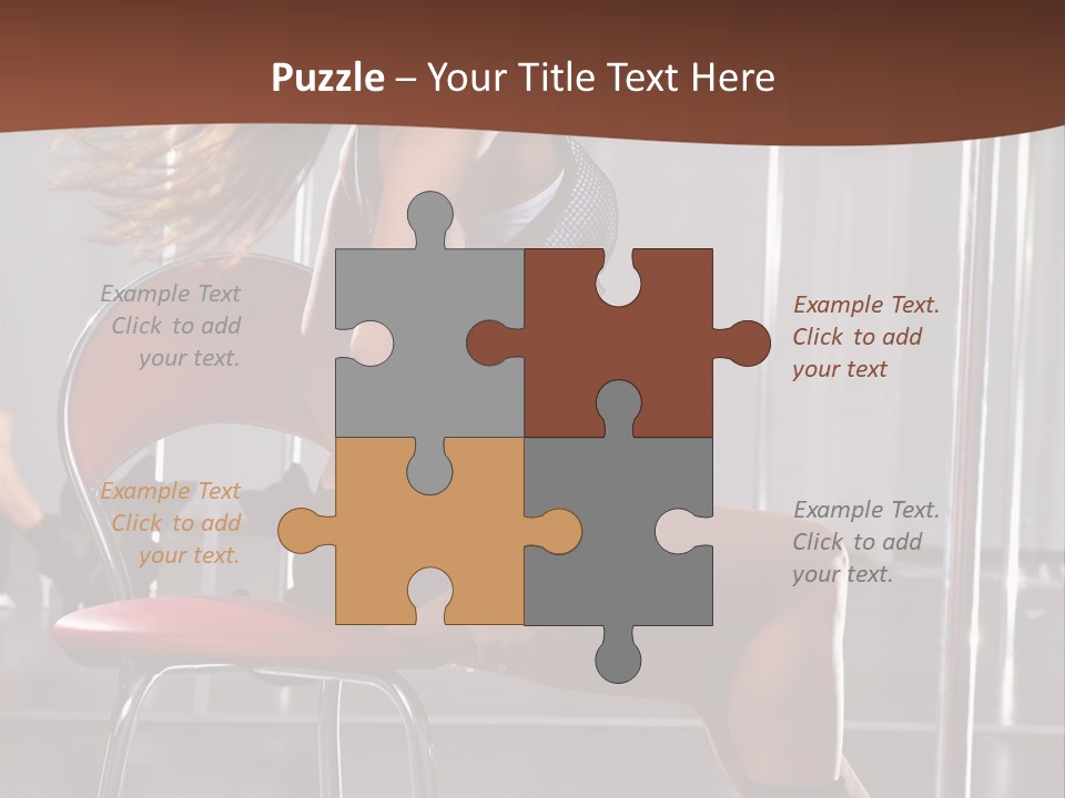 Girl Dancer PowerPoint Template