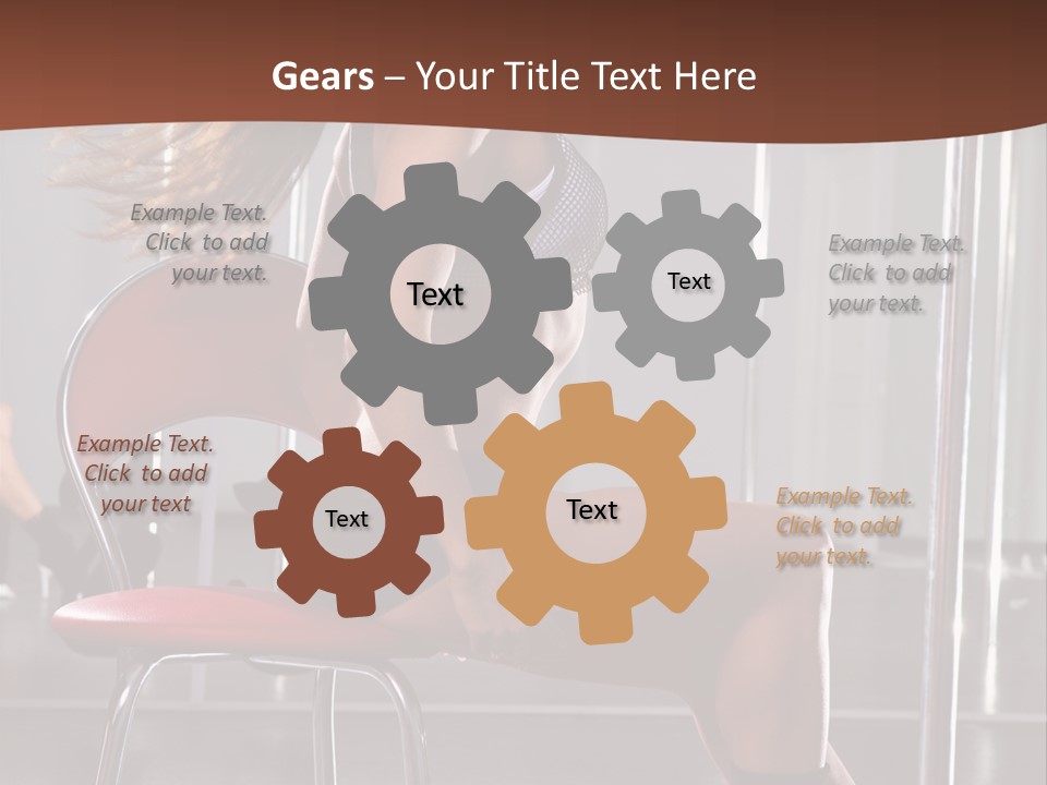 Girl Dancer PowerPoint Template