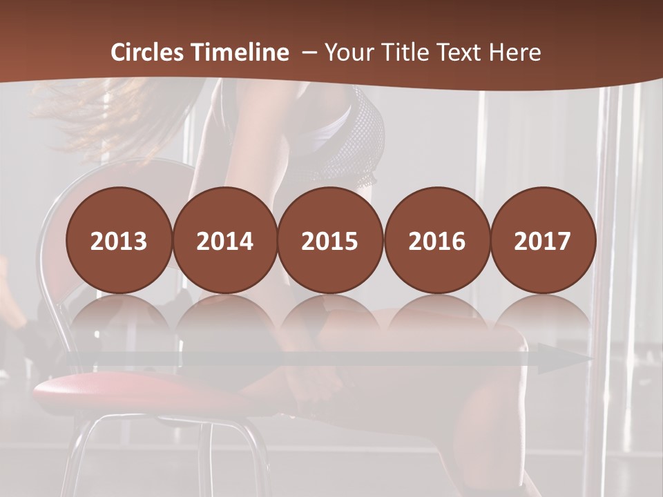 Girl Dancer PowerPoint Template