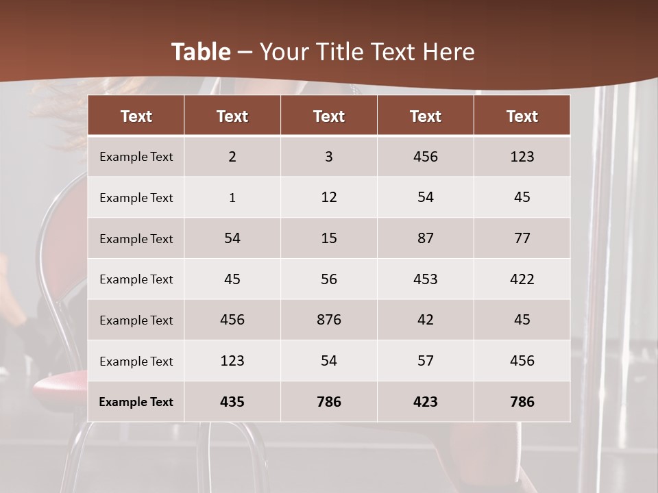 Girl Dancer PowerPoint Template