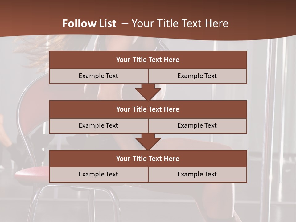 Girl Dancer PowerPoint Template