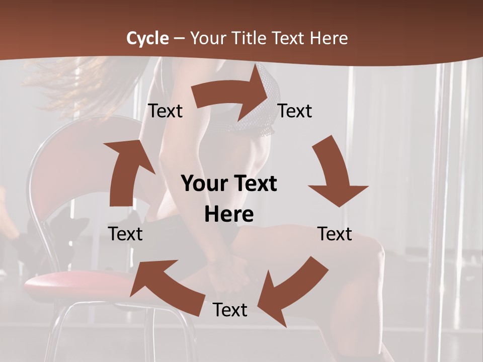 Girl Dancer PowerPoint Template