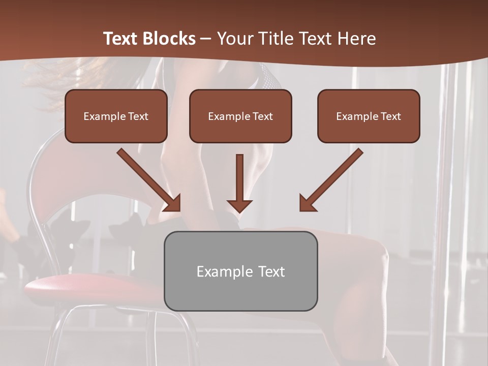 Girl Dancer PowerPoint Template