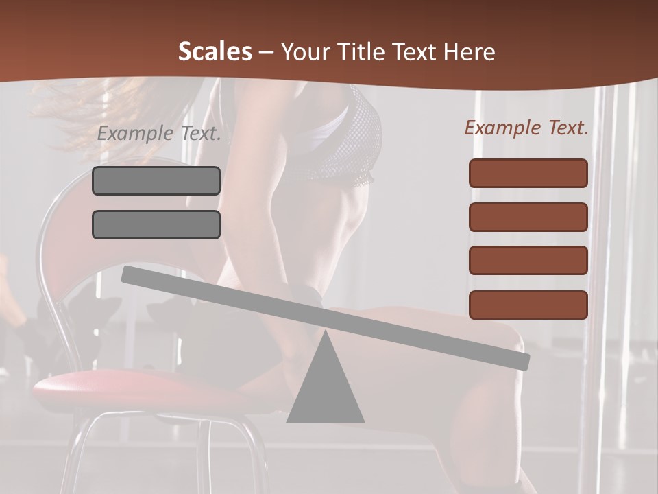 Girl Dancer PowerPoint Template