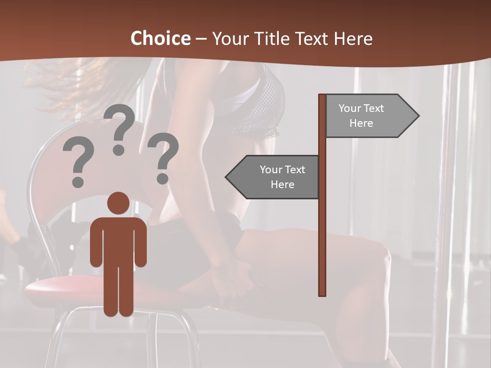 Girl Dancer PowerPoint Template