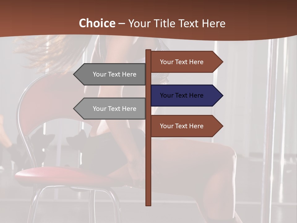 Girl Dancer PowerPoint Template