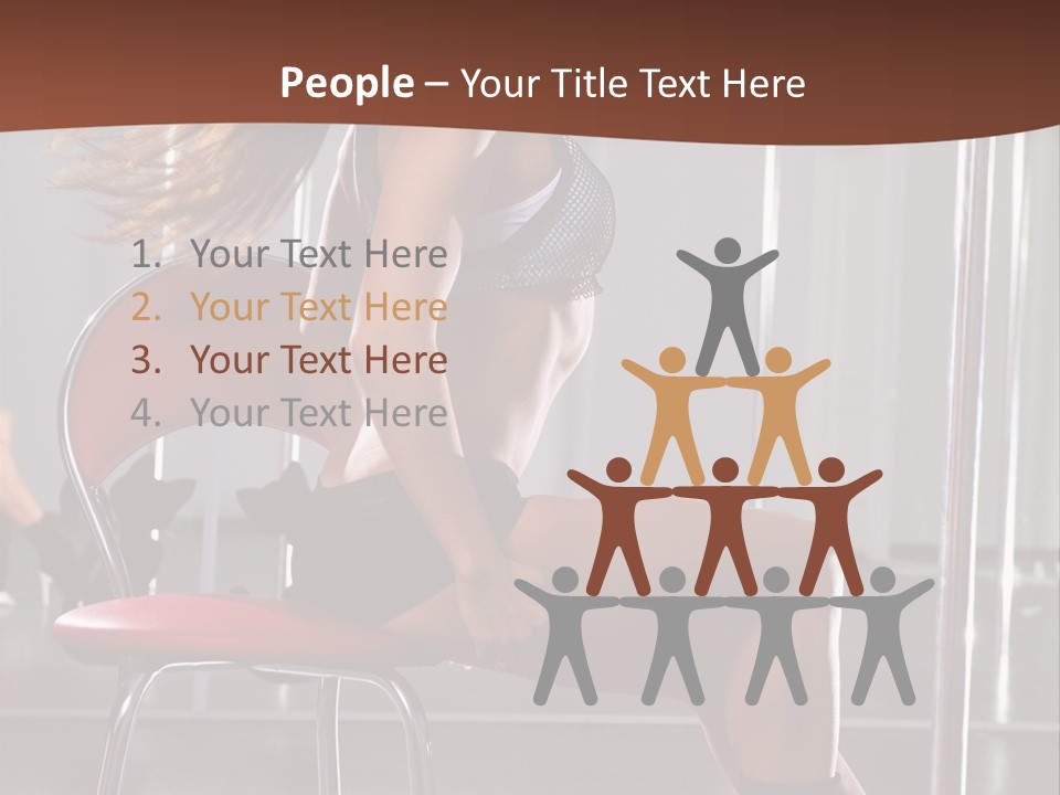 Girl Dancer PowerPoint Template